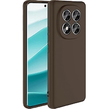 Ilkeshop Newface Xiaomi Redmi Note 14 Pro 5g Kılıf First Silikon - Kahverengi