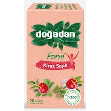 Doğadan Bitki Çayı Form Kiraz Saplı 12 x 20'li