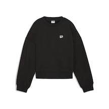 Puma Downtown Re:collectıon Crew Siyah Kadın Sweatshirt