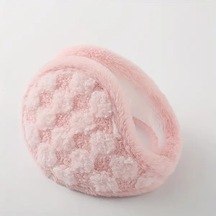 Elmpaly Şeftali Pembesi Ultra Sıcak Kulaklık - Rüzgeçirmez, Ayarlanabilir, Katlanır