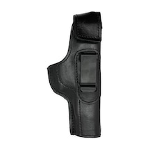 Savage Cırtlı Maşalı Napa Deri Tabanca Kılıfı Sig Sauer P229 - Siyah
