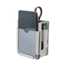 Cbtx Global Çok Fonksiyonlu Araba Cebi Pu Deri Hava Çıkışı Telefon Saklama Çantası - Gri Gri