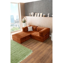 Argimo Godila Yatak Köşe Koltuk Turuncu