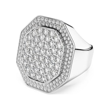 5651383 Swarovski Yüzük Dextera:Ring Signet Cre/Rhs 52 Çok Renkli