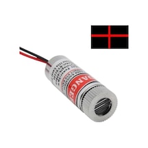 Kırmızı Artı + Lazer 5v 12mm 650nm 5mw