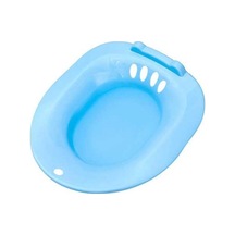 Pazly Suntek Klozet Lavabo Kadın Oturur Banyo Derin Kase Bide Kalça Duş Seti Mavi