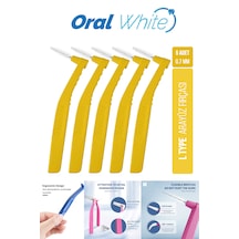Oral White Arayüz Fırçası Sarı 0.7 Mm Cleaning Pro 5 Adet