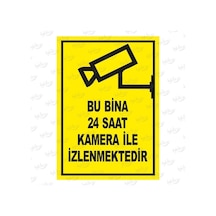Kamera Uyarı Ikaz Tabelası