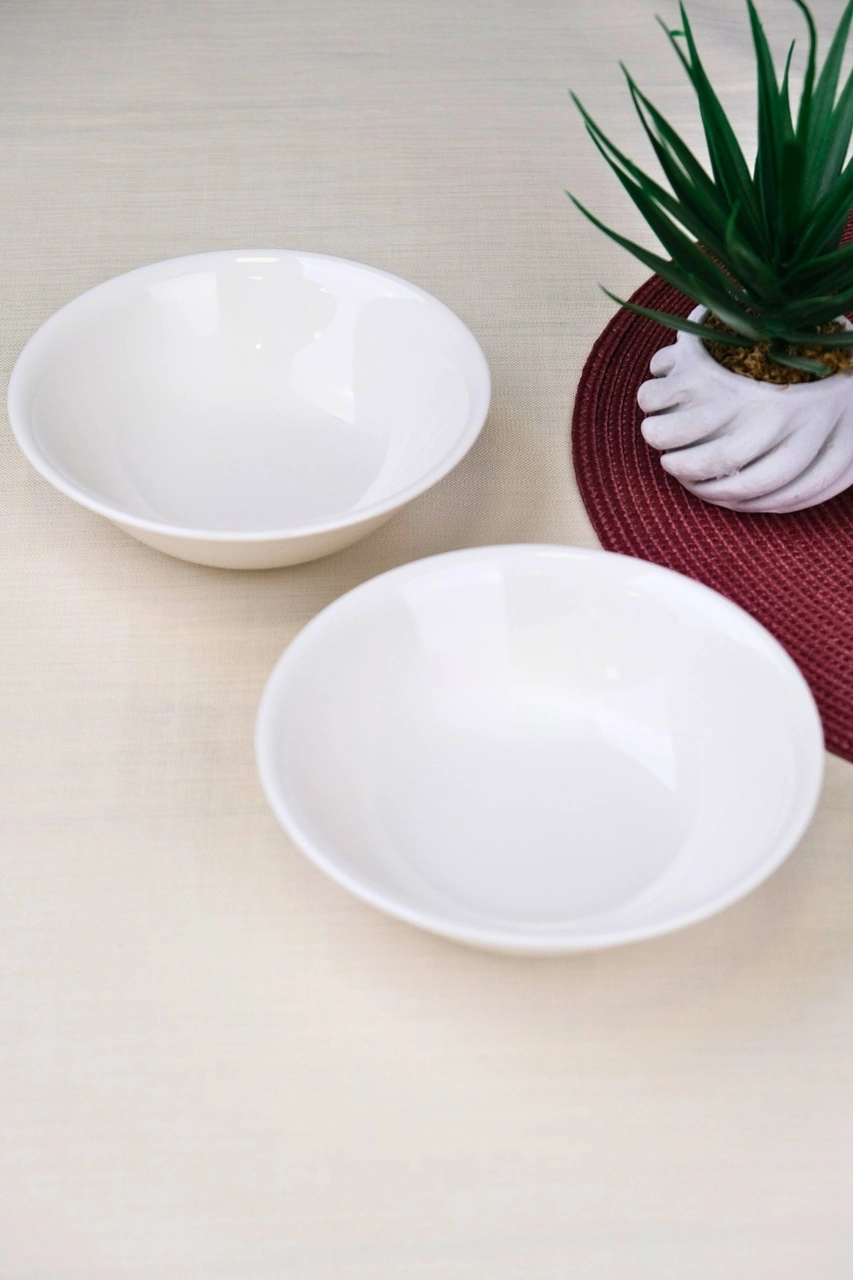 Tabak Evi Porselen Chic Kase 16cm 420cc 2 Li Çok Renkli