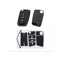 Seat Leon Ibiza Arona Ateca Uyumlu Fiber Karbon Anahtar Etiketi A