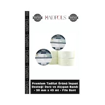 Premium Tadilat Ürünü İnşaat Desteği Derz Ve Alçıpan Bandı - 50 Mm X 45 Mt - File Bant