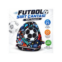 Nessiworld Futbol Siyah Su Geçirmez Sırt Çantası