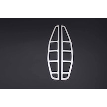 Fiat Doblo 1 Krom Stop Çerçevesi 2 Parça 2000-2006 Arası