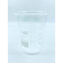 Cam Beher Dereceli Borosilikat 600 ML 1 Adet