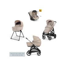 Inglesina Aptica Glam Bebek Arabası ve Darwin Recline Ana Kucaklı - Portbebeli - Stantlı 4'lü Sistem