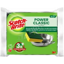 5 Adet Scotch Brite Yeşil Klasik Sünger 4'lü