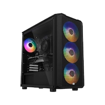 Power Boost Kasa Pb-p521b 750w 80+ Bronze Usb 3.0 Atx Mesh Argb Fan Siyah Kasa