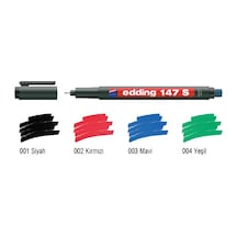 Edding Asetat Kalemi Permanent S Seri 0.3 Mm Yeşil 147 S Çok Renkli