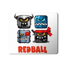 Redball Baskılı Mousepad Mouse Pad