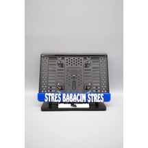 Stres Babacım Stres 3d Kabartmalı Mavi Pleksi Motor Plakalığı - 848647942