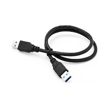 45 cm. USB 3.0 Data Kablosu Erkek - Erkek Kablo