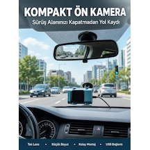 Kompakt Dash Kamera Usb Şarj Tf Kart Destekli Yeni Nesil 1