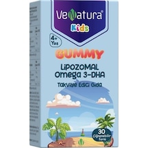 Venatura Gummy Kids Lipozomal Omega 3 Dha 30 Ciğnenebilir Form