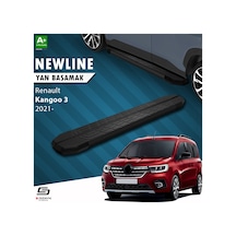 S-dizayn Renault Kangoo 3 Newline Siyah Yan Basamak 193 Cm 2021 Üzeri A+ Kalite