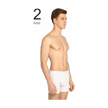 Tutku Erkek 2'Li Paket Likralı Boxer Elf568T0114Ccm2 001