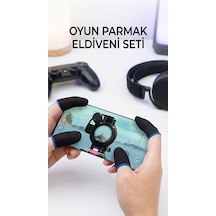 Hassas Kontrol Sunan Dayanıklı Oyuncu Parmaklık Eldiveni