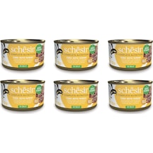 Schesir Ton Ve Surumi Tam Ve Dengeli Jöleli Kedi Konservesi 85 Gr. X 6 Adet