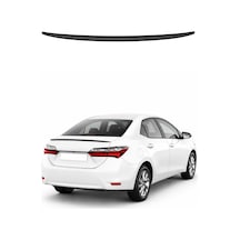 Toyota Corolla 2013-2018 Arası Uyumlu Araca Özel Bagaj Spoileri Piano Siyah 1 Parça