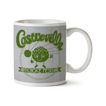 Castroville Artichoke Festival Stranger Things İki Tarafı Baskılı Kupa Bardak