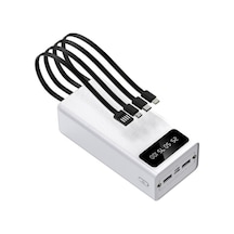 Hepu 30000 Mah. Dijital Göstergeli Powerbank Siyah