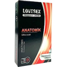 Lovesex Prezervatif Anatomik & Ultra Sıcak Kondom 10'lu
