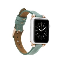 Bouletta Apple Watch Uyumlu Deri Kordon 42-44-45Mm Ferro Cz12 Min
