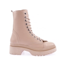 Dgn K9088 Kadin Geometrik Aksesuarli Bot K9088-1916-R10888 Ten Rengi