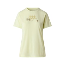 The North Face W Bıtmap Sılhouette Short Sleeves Tee-gr Kadın Tişört Nf0a8g0cg6o1 Limon