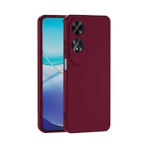 Oppo A60 Kılıf Yumuşak Silikon Kamera Korumalı Lansman Pazarplus Koyu Mor