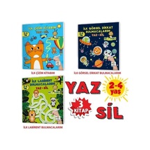 Yükselen Zeka Evde Etkinlik Seti 2 – Mucit Karınca Serisi Yaz-Sil