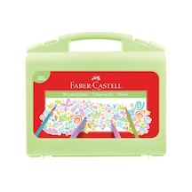 Pastel Renkler Boyama Çantası Çok Renkli