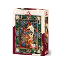 Art Puzzle 1000 Parça Puzzle Asil Kedi