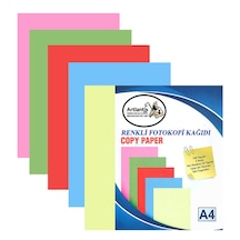 Renkli A-4 Fotokopi Kağıdı 100 lü 1 Paket Artlantis Fotokopi Renk