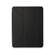 Apple İpad Pro 11 2024 Kılıf Color Karbon Tablet Kılıfı - Siyah Diğer