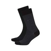 DeFacto Erkek Dikişsiz Ultra Soft 2'li Bambu Premium Uzun Çorap C2534AXNSKR1
