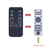 Grundig Uyumlu Gsb 800 Gsb 810 Bluetooth Tv Soundbar Ses Sistemi Hoparlör Kumandası