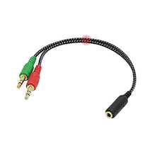 Frisby Fa6624ac 4 Pin 3.5 Mm Kulaklık Çoklayıcı