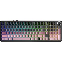 Aula F99 Pro 3 Modlu Rgb Hot Swap Mekanik Reaper Switch Kablosuz Makrolu Klavye Gradyan Pembe
