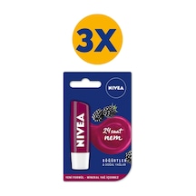 Nivea Dudak Kremi Böğürtlen 3 x 4.8 G
