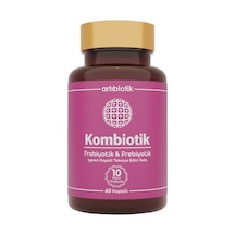 Doğadan Bizim Artıbiotik Kombiotik Probiyotik & Prebiyotik 60 Kapsül
